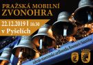 Pražská mobilní zvonohra v Pyšelích na náměstí T.G. Masaryka 1